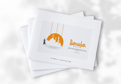 Islamic Background Design or illustration eid banner