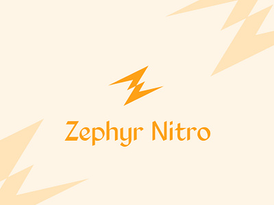 Logo Design | Zephyr Nitro brand branding design graphic design illustration light lighting logo logo design nitro speed vector virtual identify
