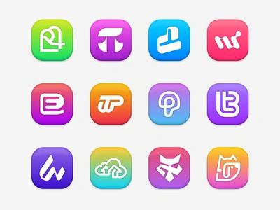 app icon logofolio a b c d e f g h i j k l m n o p abstract logo b c f h i j k m p q r u v w y z brand identity ecommerce fintech graphic design it logo letter mark monogram logo design logo designer logo ideas logo inspirations software symbol tech company technology typography vector virtual reality