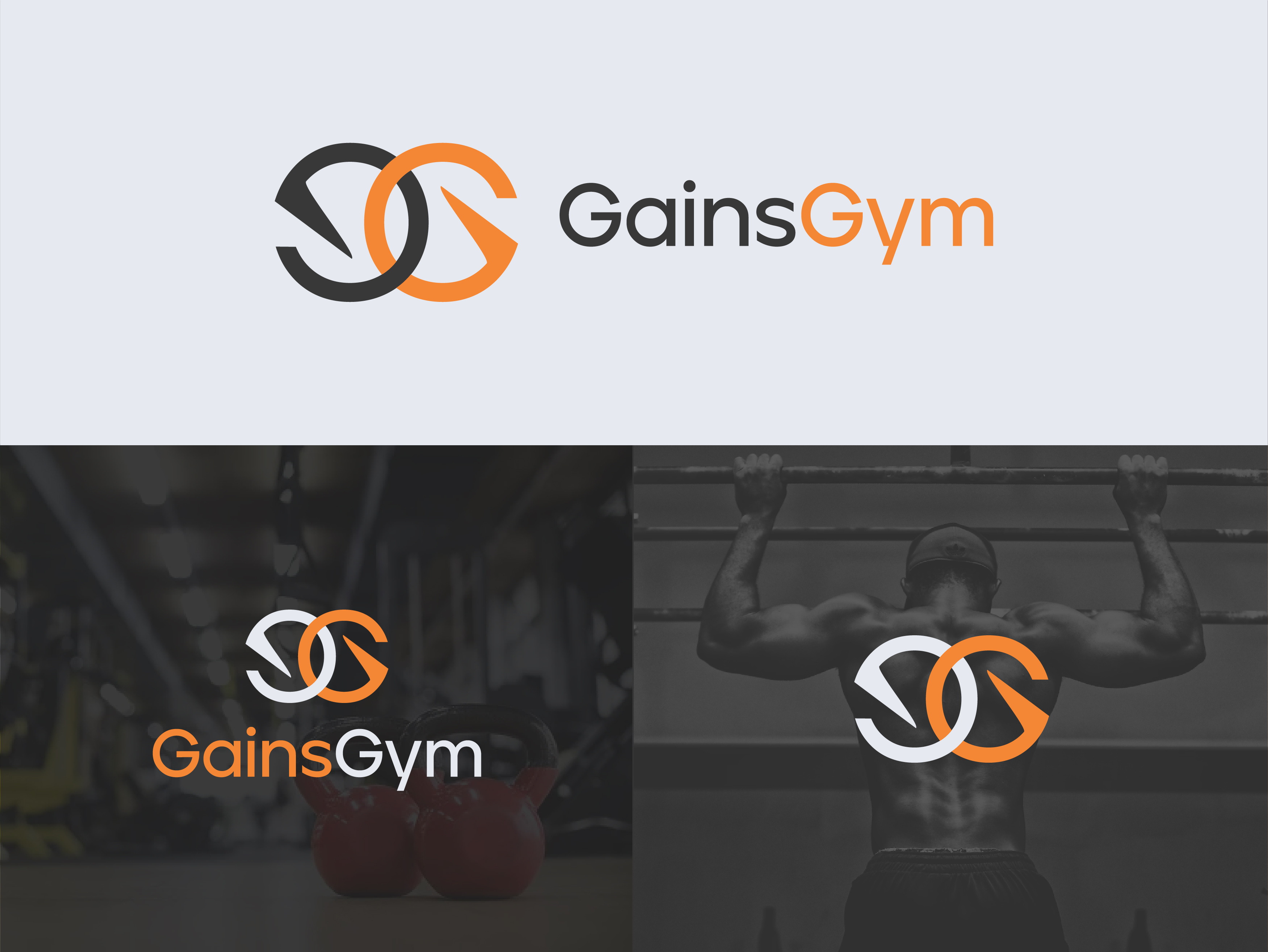 Gains Gym Logo abstract logo appicon brand identity branding business logo design g g logo gains gym gains logo gym logo icon identity logo logo design logodesign logos logotype modern startup logo t h e q u i c k b o w n f o x