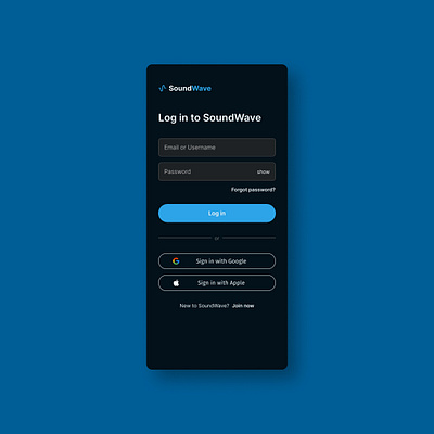 SoundWave - music player app 2 app appdesign design ui ux