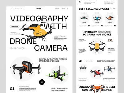 Drone Website design designer drone homepage landing landing page landingpage page sajon ui web web design web designer web page web site webdesign webpage website website designer websites