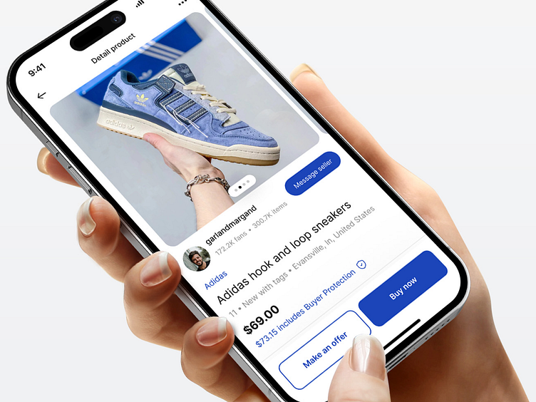 Thrivi Secondhand App UI Kit by Yoğa Pratama on Dribbble