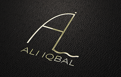 Design Task: Enhancing Ali Iqbal's Personal Minimalist Logo logo logo design personal branding personal logo