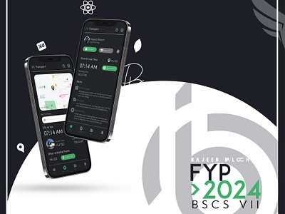 Mobile Application 📱 FYP android application branding concept cross platform fyp ios apllication maps app mobile application project react native ui ux xd