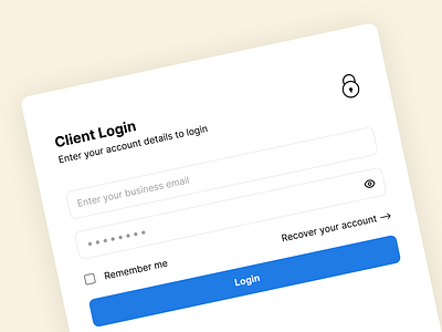 Login Form UI form login register ui