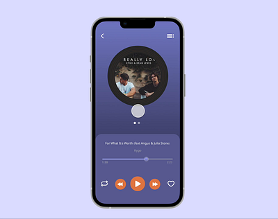 Daily UI Challenge #009- Music Player dailyui ui ux