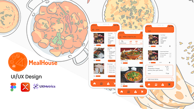 MealHouse App app appdesign design uidesign ux uxdesign