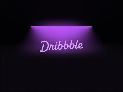 Tubelight Dribbble Effect 2d 3d app design design designer designinspiration dribble effect figma graphic design graphic designer graphic designing illustration learndesign neon networking product design tubelight ui uidesign