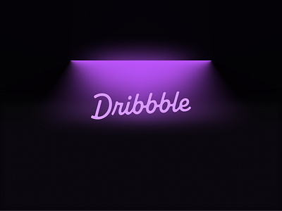 Tubelight Dribbble Effect 2d 3d app design design designer designinspiration dribble effect figma graphic design graphic designer graphic designing illustration learndesign neon networking product design tubelight ui uidesign