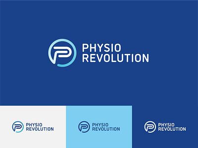 Physio revolution Logo graphic design logo physio revolution