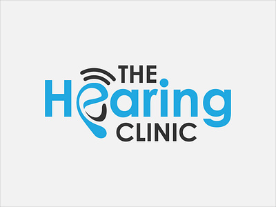 The Hearing Clinic branding logo