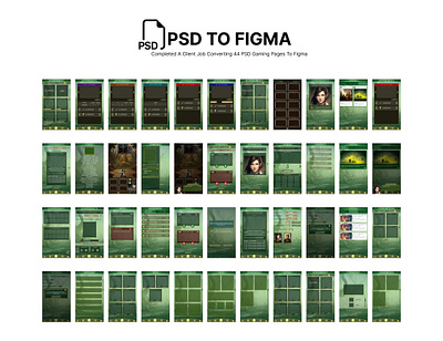 Convert from PSD to Figma figma psd psd to figma psdtofigma ui ux ui design