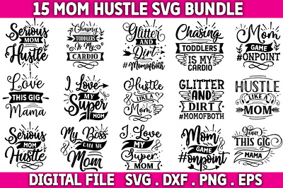 Mom Hustle Bundle mom hustle bundle motion graphics