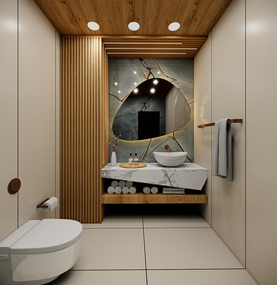 Bathroom Design cgi graphic design home interior sketchup