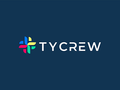 TyCrew Logo design l Logomark aircraft company brand identity branding creative logo crew engineers. gear wheel logo design logo designer logo mark logo type modern logo piston. propeller requirement spin super yachts technical visual identity yacht