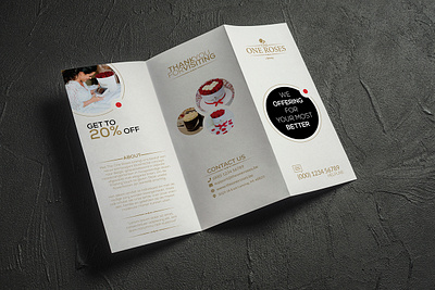 Brochure Design for a flower shop branding brochure graphic design motion graphics vector