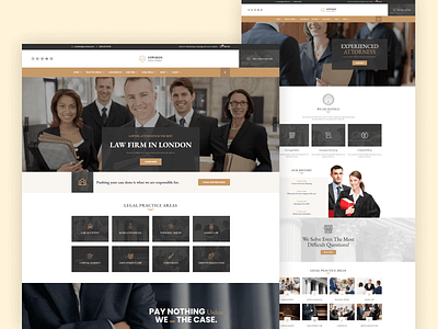 Law Firm Lawyer HTML Template - Edwards solicitor