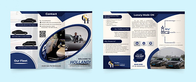 Brochure Design For a Car Selling Company in Holland. 3d animation banner branding brochure design flyer graphic design illustration logo motion graphics ui vector