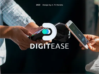 Digital Payment Logo Design - Digit Ease brand design brand identity brand logo branding graphic design logo logo design minimalist logo modern logo technology logo vector visual identity