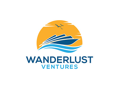 WANDERLUST VENTURES LOGO adventure logo aviation logo beach logo boat logo branding camping logo cruise travel logo graphic design graphic design logos logo logo design luxury travel logo mountain logo munnu miah resort logo tour logo tourism logo tourist logohotel logo travel agency logo vacation logo