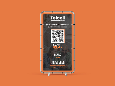 Telcell Banner graphic design