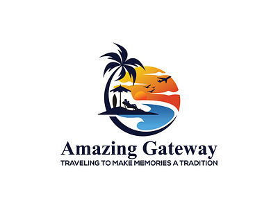 Amazing Gateway Traveling To Memories A Tradition Logo adventure logo aviation logo beach logo boat logo branding camping logo cruise travel logo graphic design graphic design logos hotel logo logo logo design luxury travel logo mountain logo resort logo tour logo tourism logo tourist logo travel agency logo vacation logo