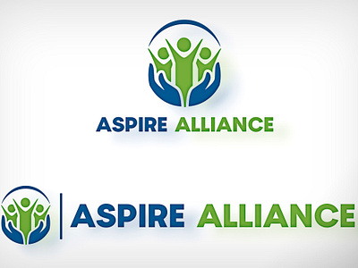 Aspire Alliance Logo design graphic design illustration typography vector