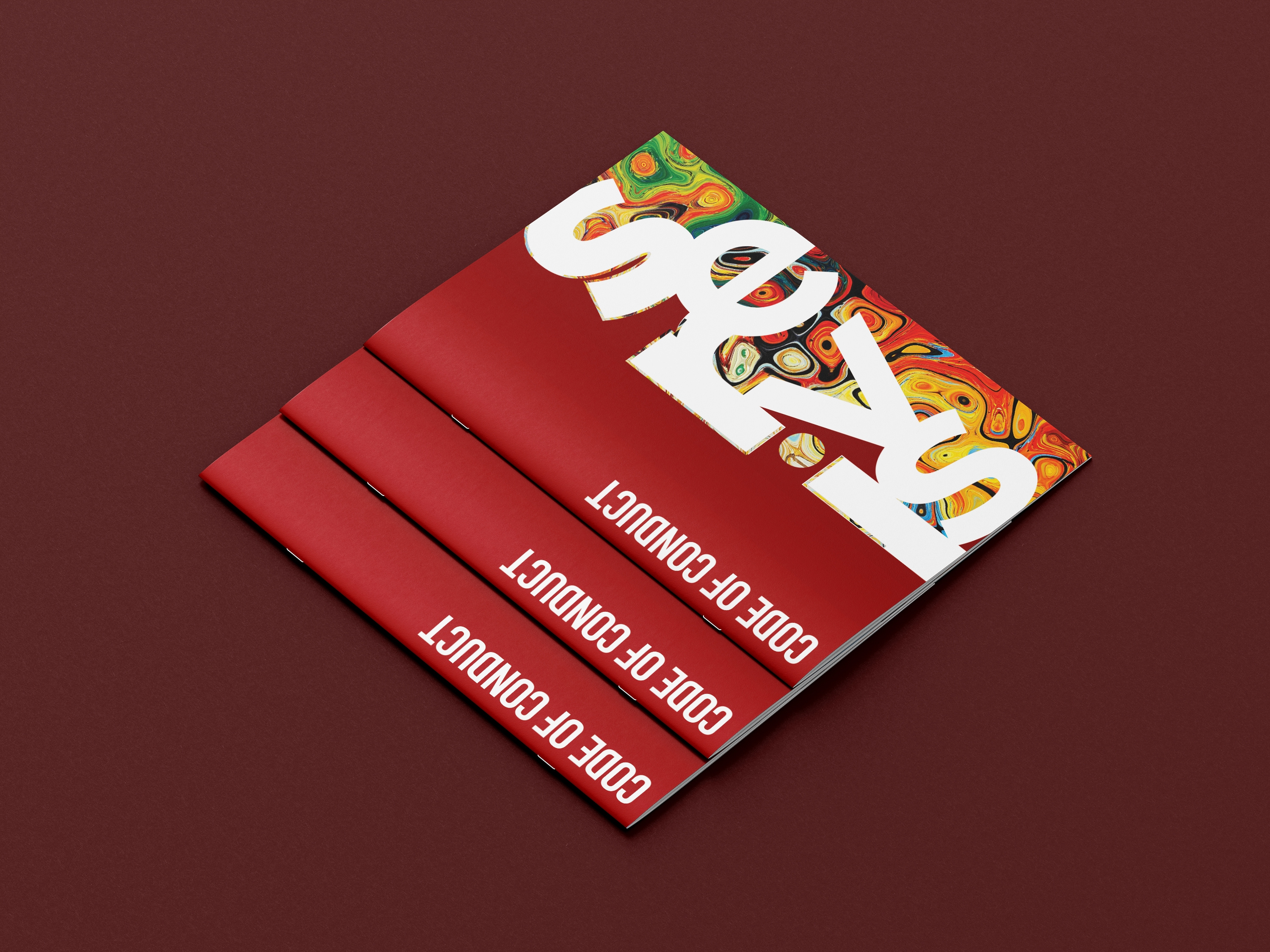 Code of Conduct (Brochure Design) brochure design code of conduct company profile graphic design handbook illustrator photoshop profile design