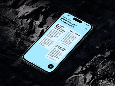 Solid Notes app clean design ios minimalist mobile notes ui ux waterfall