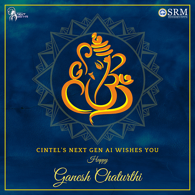 Ganesh Chaturthi Instagram Post branding canva club college design figma graphic design vector