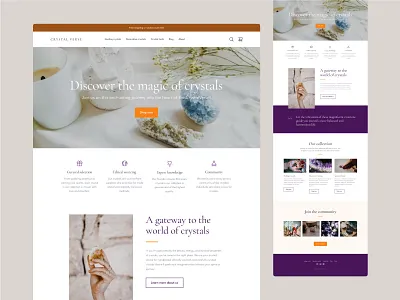 Wellness Landing Page 🧘‍♀️ ecommerce homepage landing page ui ux web design website wellness