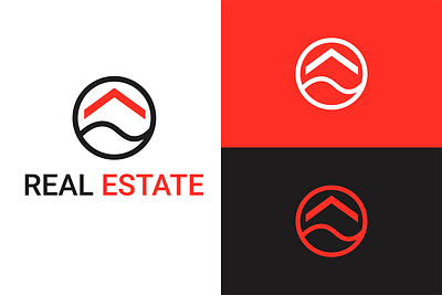 Minimalist Real Estate Logo brand brand identity branding corporate logo estate graphic design hotel logo house logo logo logo design minimalist real estate real estate logo simple logo