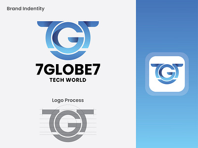 7Globe7 Logo | Tech Logo | Tech Logo Design 7g7 logo app logo best logo branding branding logo corporate branding corporate branding logo design gradient logo illustration logo logo mark logos modern logo tech logo tech logo design ui