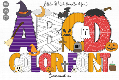 Spooky Halloween Font OTF For Halloween scary font