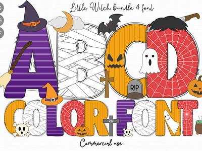 Spooky Halloween Font OTF For Halloween scary font