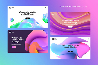 Design Assets: 3D Gradient Abstract Shapes 3d 3d illustration 3d shapes abstract backgrounds branding color colorful download fashion free freebie gradient modern objects poster resources shapes ui webdesign