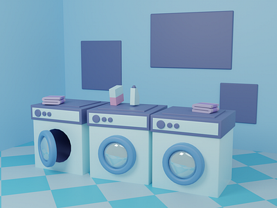 washroom 3d