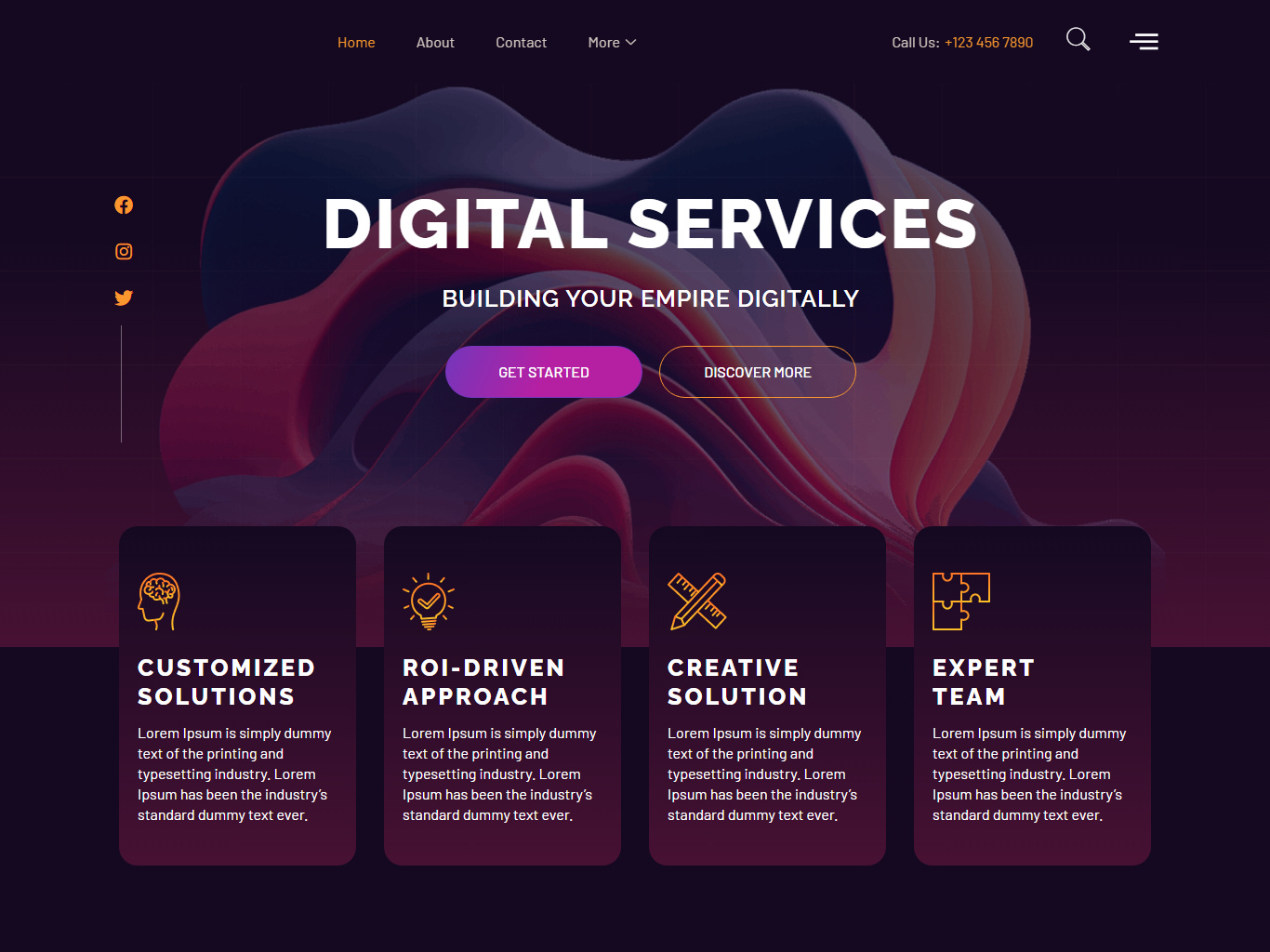 digital-service-agency-wordpress-website-by-riaad-arif-on-dribbble