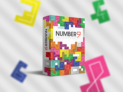 Number 9 . Boardgame Design 3d boardgame branding graphic design package packing