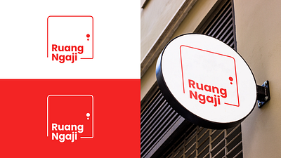 Komunitas Ruang Ngaji's Logo Mockup branding design graphic design illustration logo typography vector