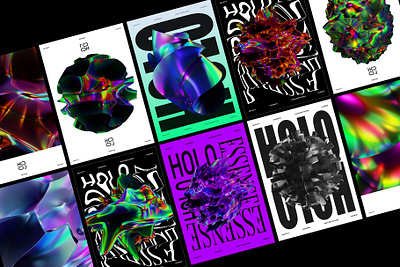 Design Assets: Holographic 3D Abstract Shapes 3d 3d shapes abstract backgrounds branding download fashion free freebie geometric geometrical holo holographic modern objects poster resources shapes ui webdesign