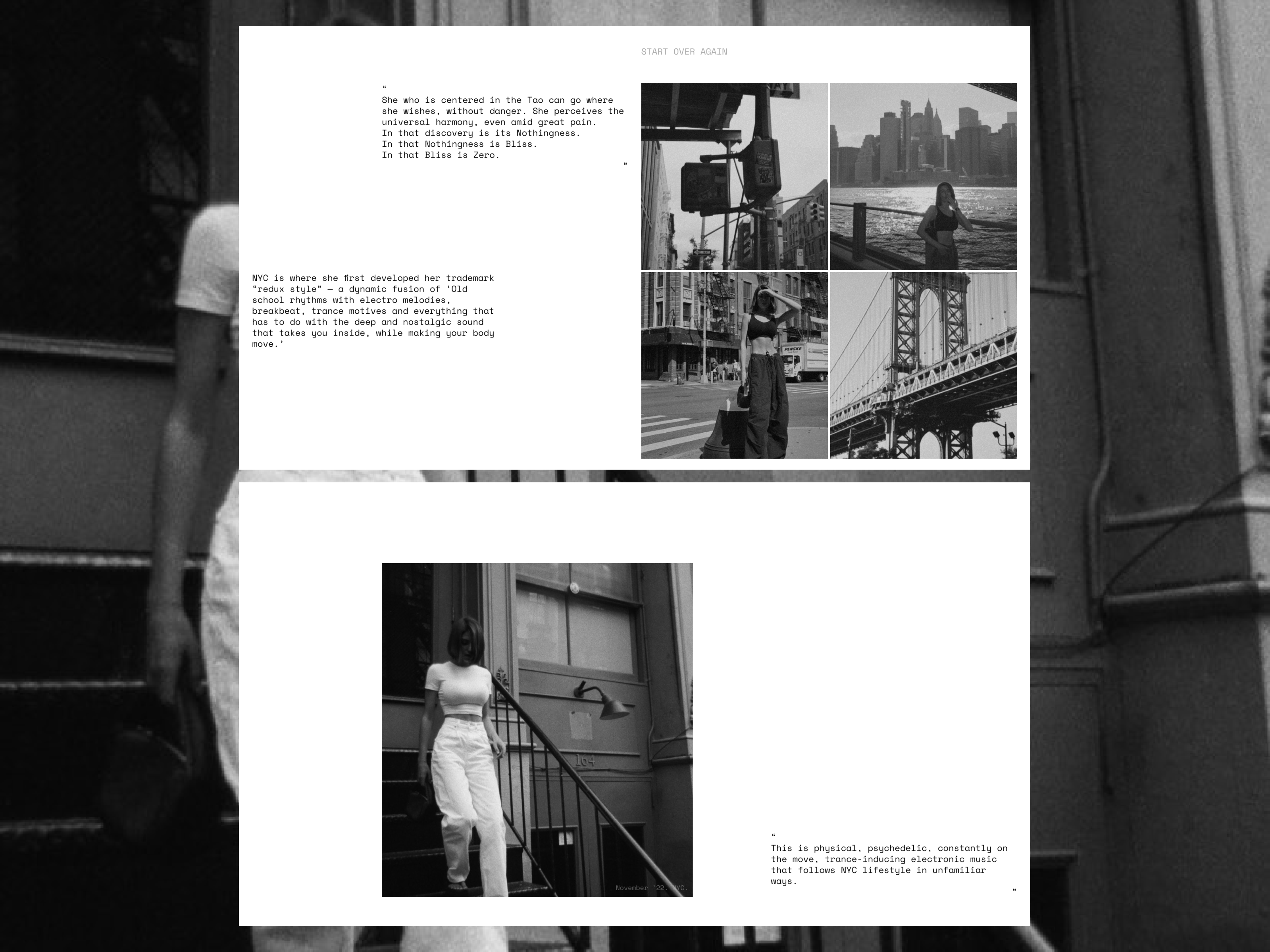 Example of Creative Portfolio Website