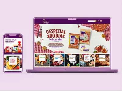 Creation of Qualita's Practical Home hub content design recipe ui ux