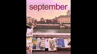 September branding collection design graphic design graphics illustration impressionism logo paintings