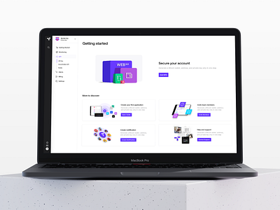 The JavaScript SDK Getting Started api blockchain branding business crypto design development illustration integration interface nft product design skd ui usability ux web web app web design