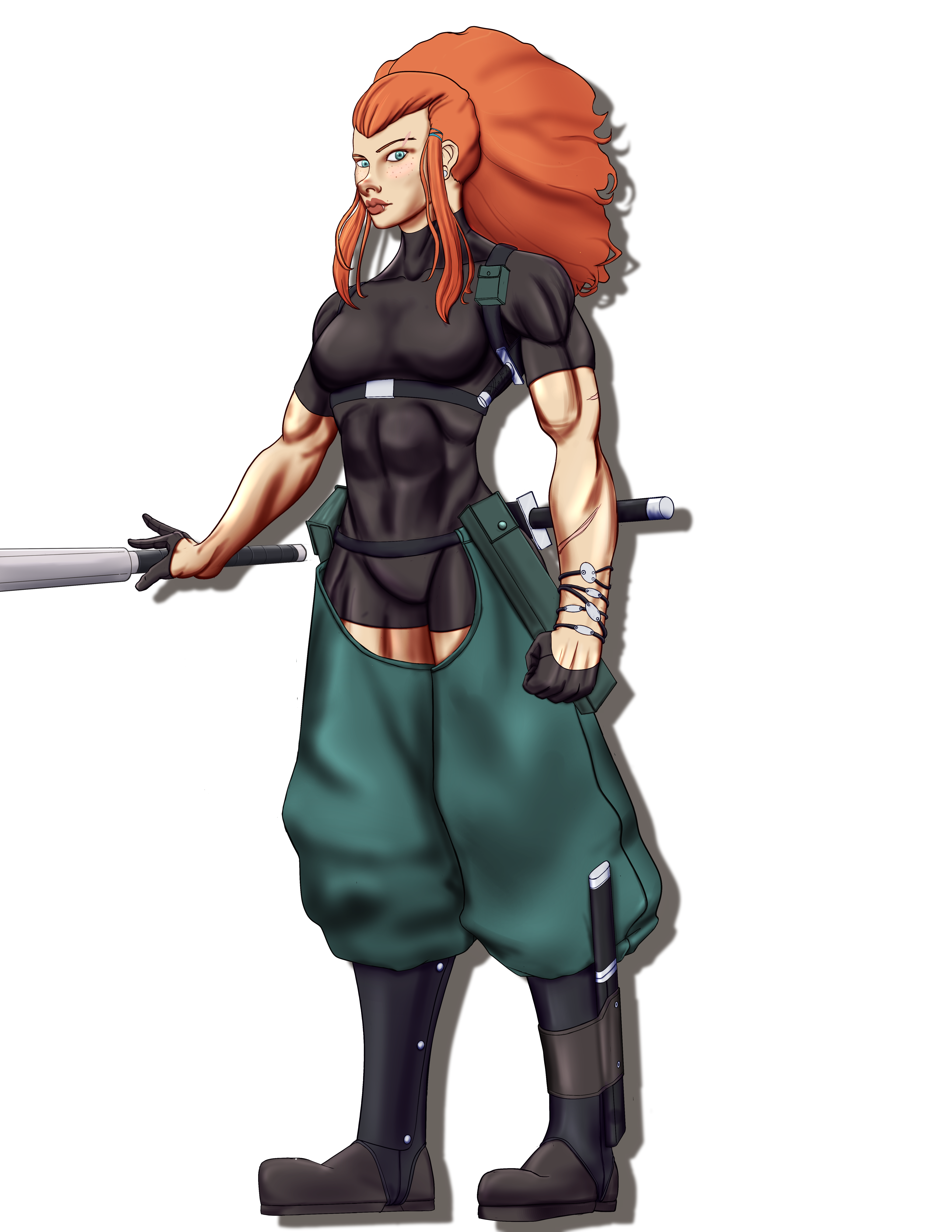 Aleid, Lion of the Northlands 2d art 2d paint character character concept character design concept art design digital art digital paint female illustration physique scandinavian soldier viking warrior woman