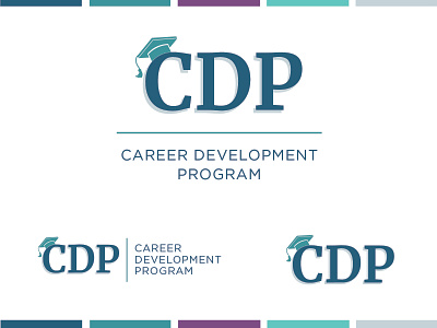 Career Development Program branding design graphic design logo