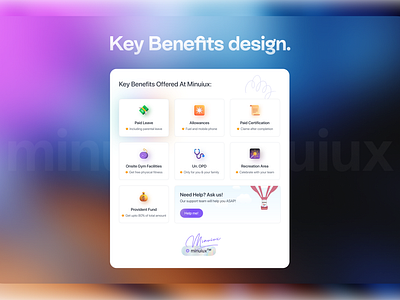 Benefit Design benefits benefits design dashboard dashboard design design minuiux module design portal portal design product design product designer ui upwork user experience ux