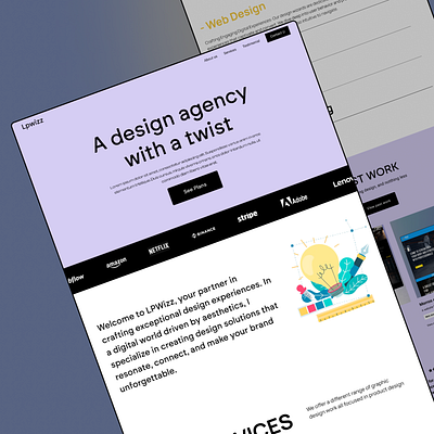 Productized design agency branding graphic design ui web webstite